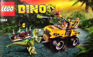 レゴ 5884 ダイノ ラプター・チェイス Dino Raptor Chase