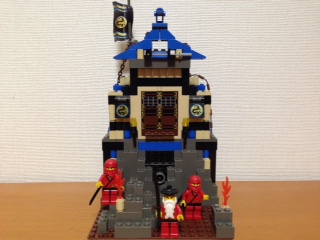 レゴ LEGO SYSTEM 3052 赤ニンジャの砦-