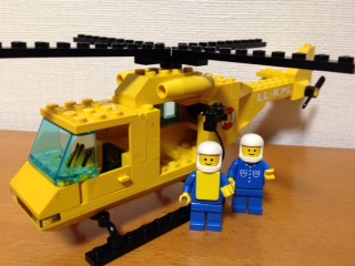 レゴ 6697 救急ヘリコプター Rescue I Helicopter Town レゴブロック Lego 作り方 を紹介サイト レゴラボ Legolab