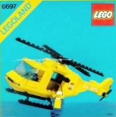 レゴ 6697 救急ヘリコプター Rescue-I Helicopter