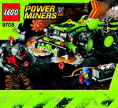 レゴ 8708 ケイブ・クラッシャー Cave Crusher パワーマイナーズ９号