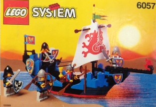 レゴ 6057 ブラックナイトシップ Sea Serpent キャッスル