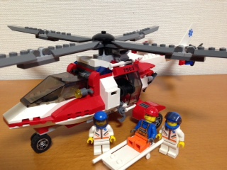 レゴ 7903 レスキューヘリコプター Rescue Helicopter レゴブロック Lego 作り方を紹介サイト レゴラボ Legolab