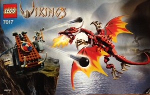 レゴ 7017 ドラゴンの襲撃 Viking Catapult VS the Nidhogg Dragon