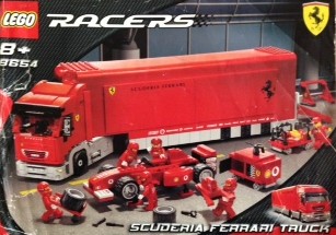 レゴ 8654 スク－デリア フェラーリ F1 Scuderia Ferrari Truck