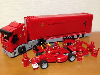 レゴ 8654 スク－デリアフェラーリF1 Scuderia Ferrari Truck | レゴ